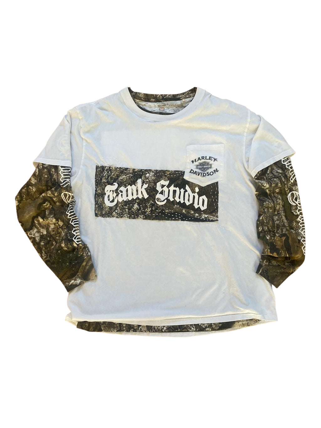 bmore camo layered tee