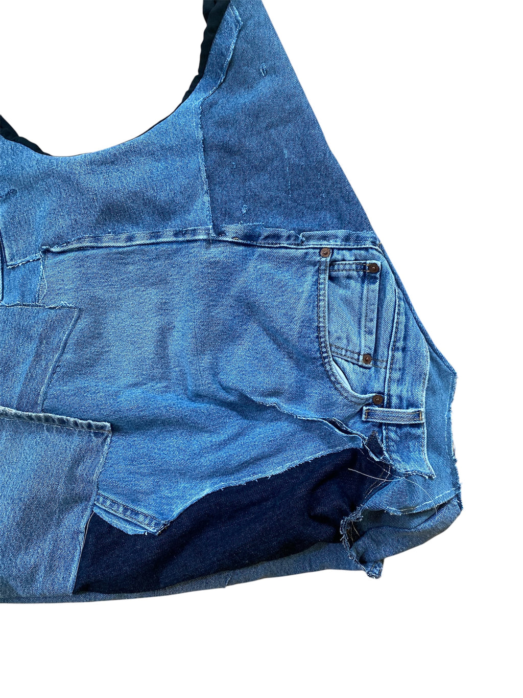 denim tote bag