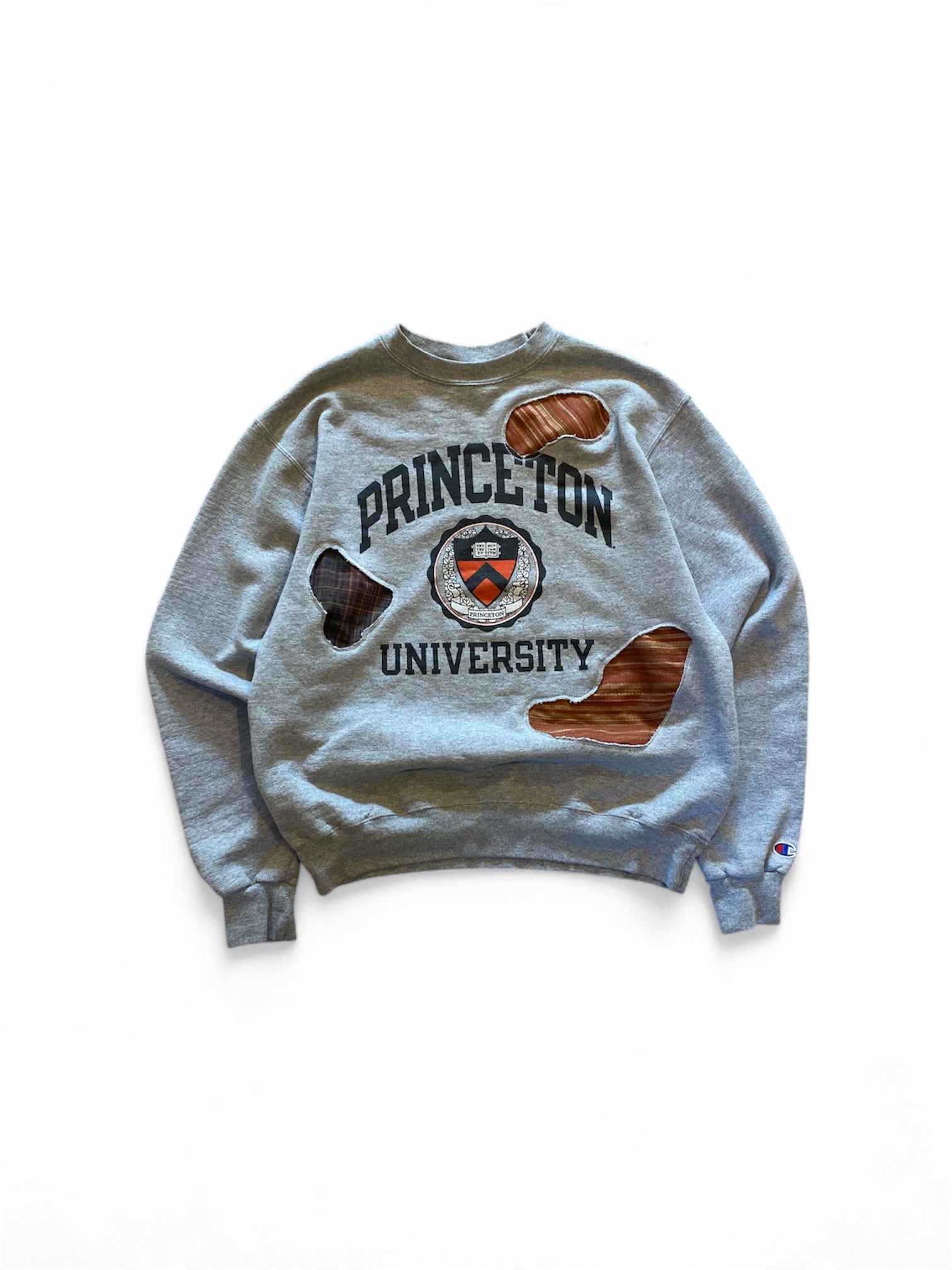 patchwork crewneck