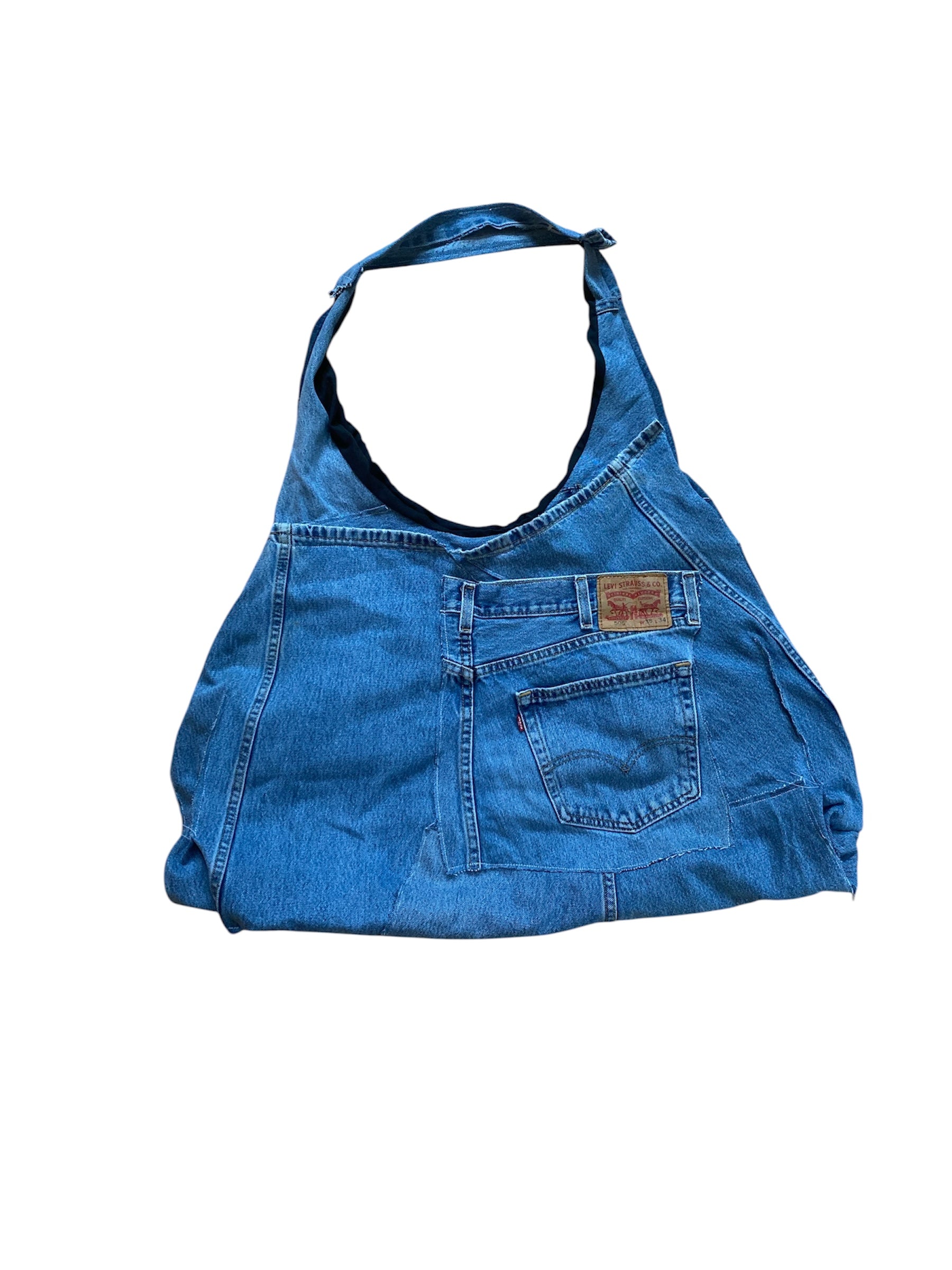 denim tote bag