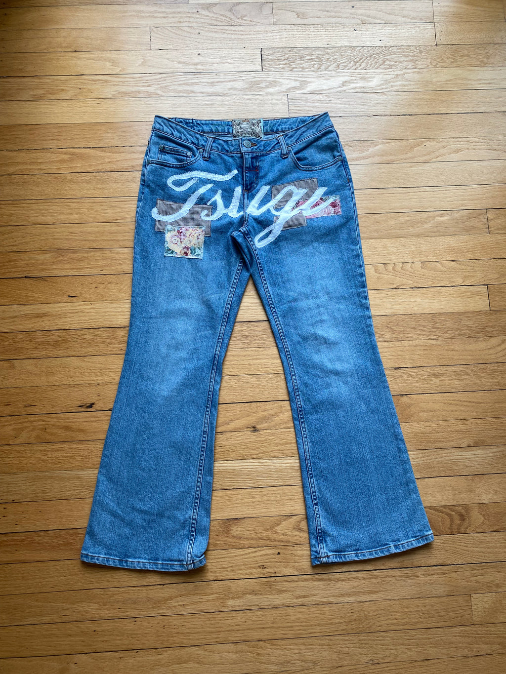 american rag flare jeans