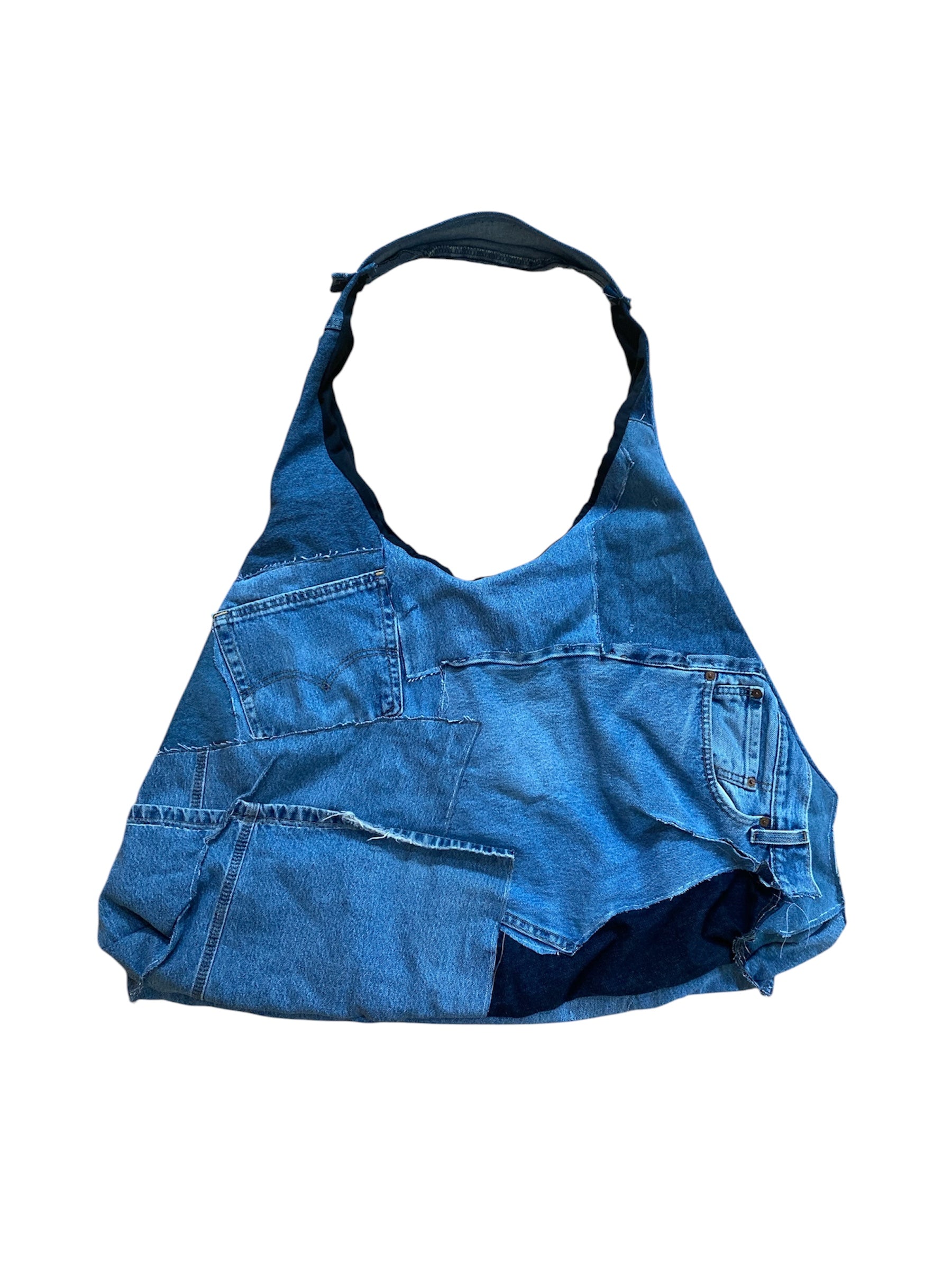 denim tote bag