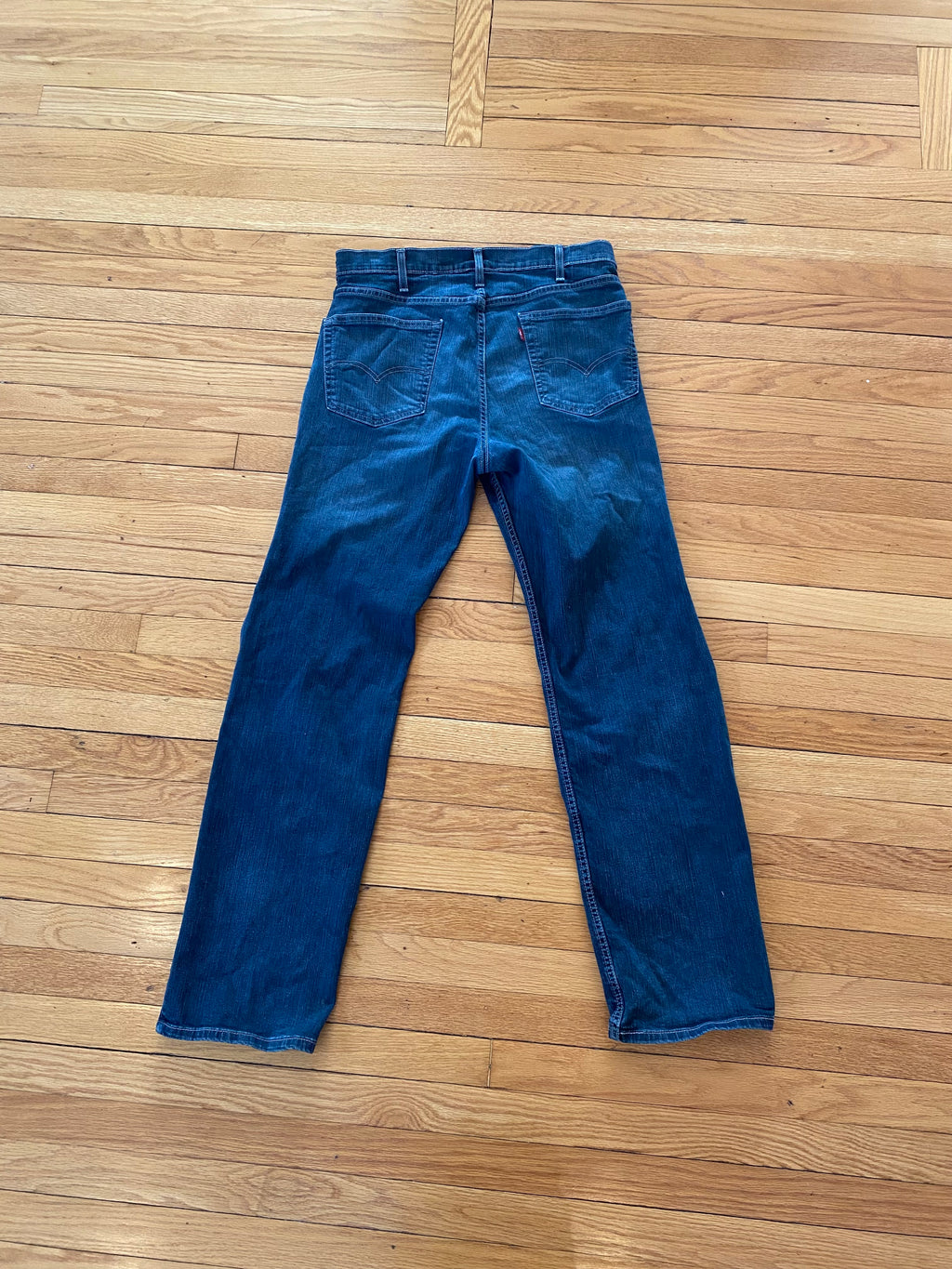 Distress Patch Jeans